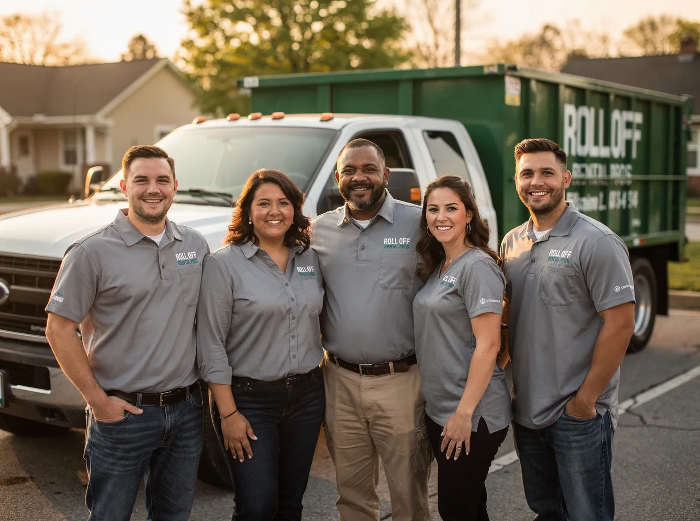 Roll Off Dumpster Rental company in Waring, TX